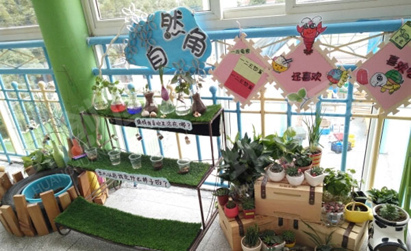 幼儿园户外废旧大改造环创图片