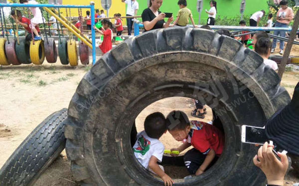 幼儿园大型户外活动场所环创图片