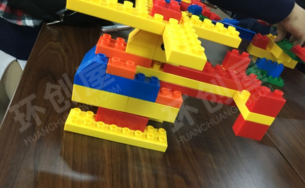 幼儿园积木搭建各种建筑图片