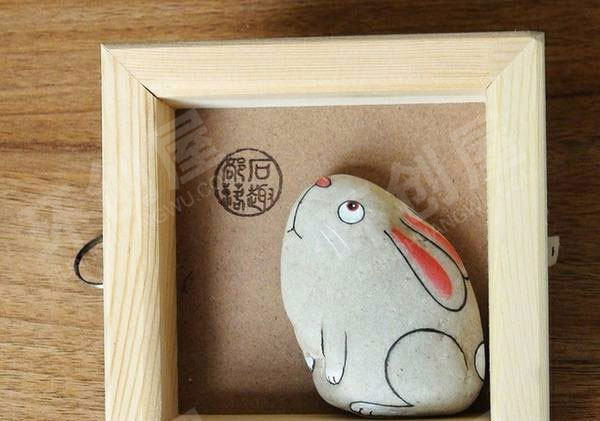 幼儿园美工区创意石头画图片