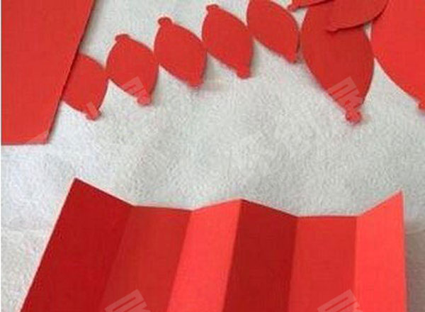 幼儿园美工区红红火火的新年灯笼图片