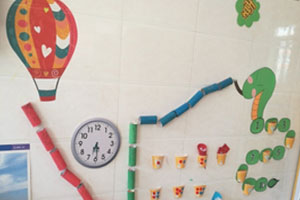 幼儿园科探区墙面科学布置图片2张