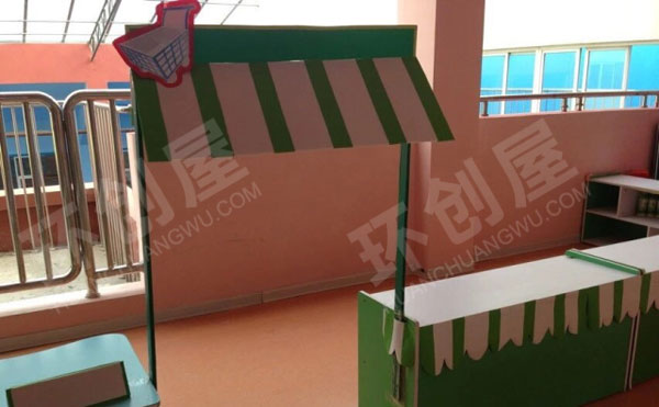 幼儿园角色游戏美食加工坊图片