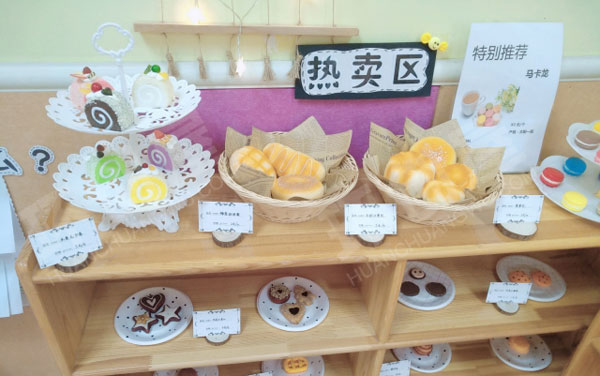 幼儿园角色游戏北欧系甜品屋图片