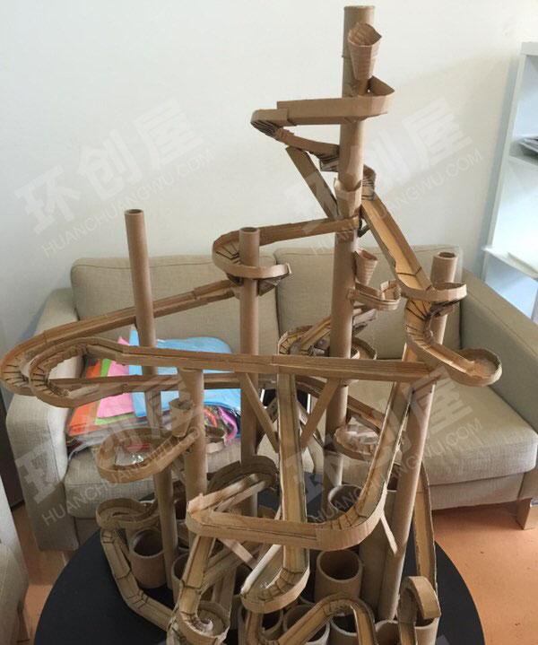 幼儿园益智区自制滚动玩具图片