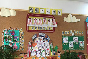 幼儿园我要上小学了主题墙图片7张
