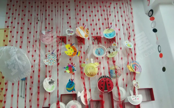 幼儿园废物利用卡通好看挂饰图片