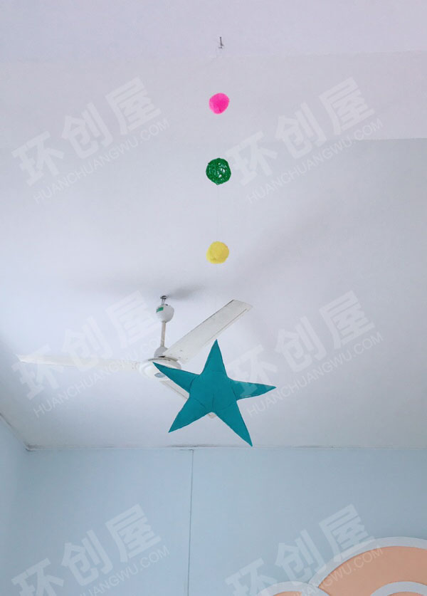 幼儿园星星挂饰图片