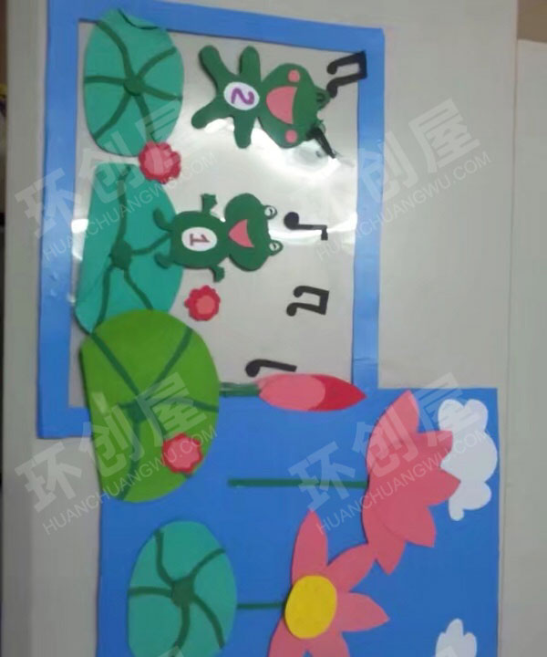 幼儿园走廊环境超好看挂饰图片