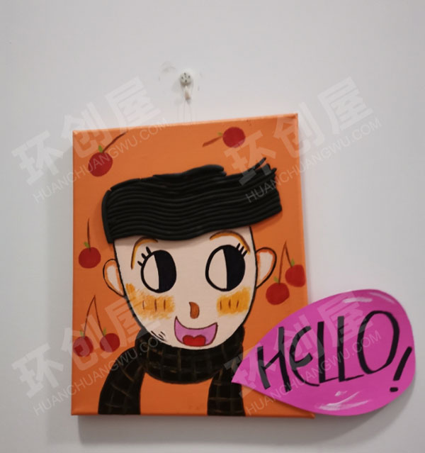 幼儿园走廊墙面装饰画环创图片