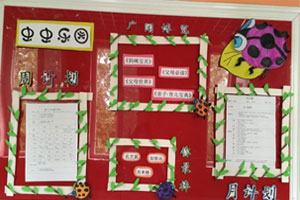 幼儿园卡通可爱家园联系栏图片3张