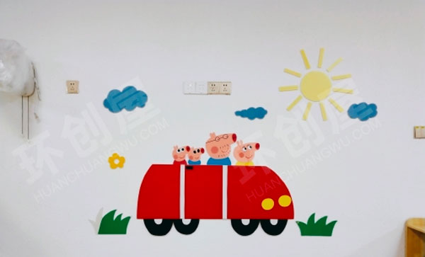 幼儿园小猪佩奇主题家园共育图片