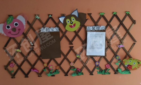 幼儿园卡通可爱家园联系栏图片
