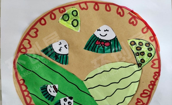 幼儿园端午节主题作品展示图片