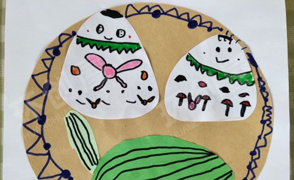 幼儿园端午节主题作品展示图片