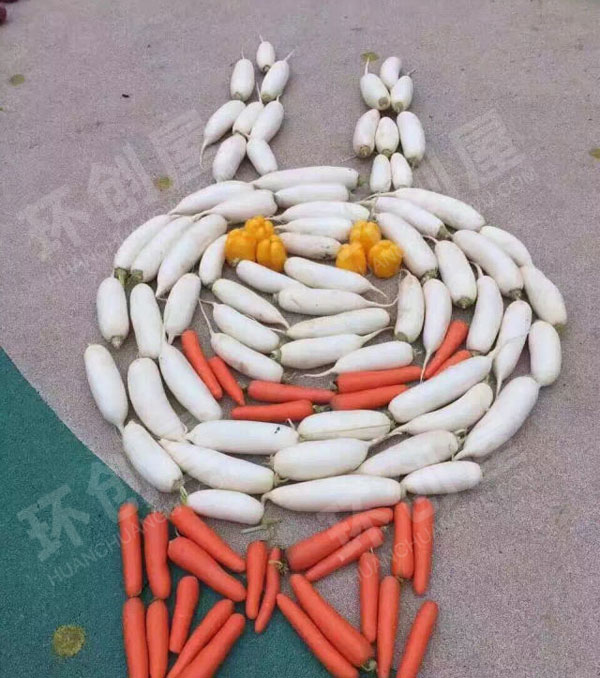 幼儿园蔬菜节户外大型活动图片
