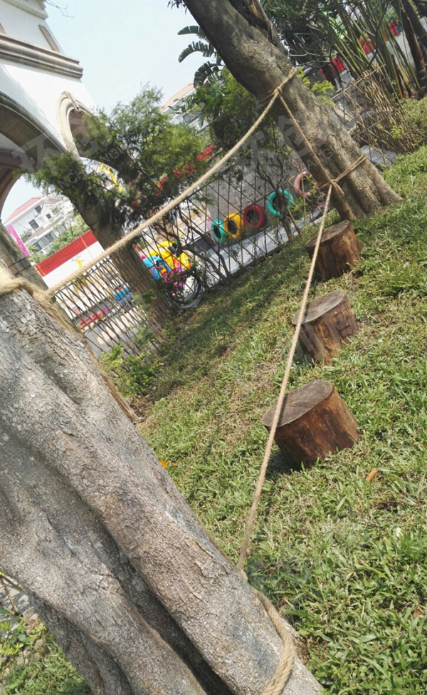 幼儿园户外体能活动场地图片