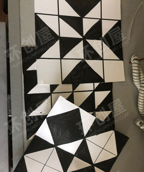 幼儿园益智区自制黑白色调教玩具图片