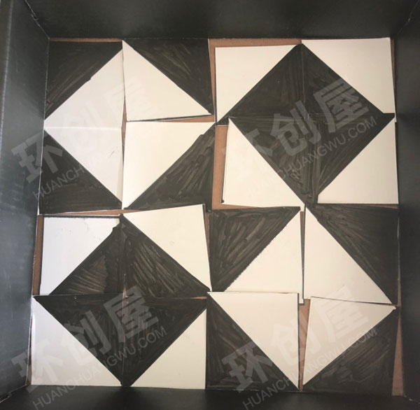 幼儿园益智区自制黑白色调教玩具图片