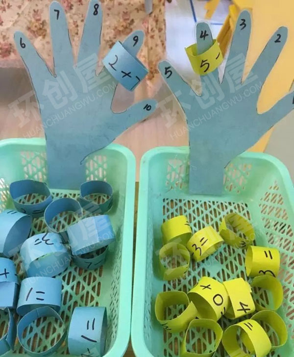 幼儿园益智区美美好玩的游戏图片