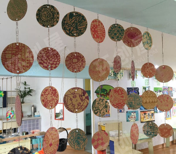 幼儿园自然物吊饰素材图片