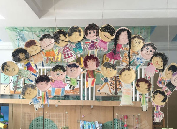 幼儿园自然物吊饰素材图片