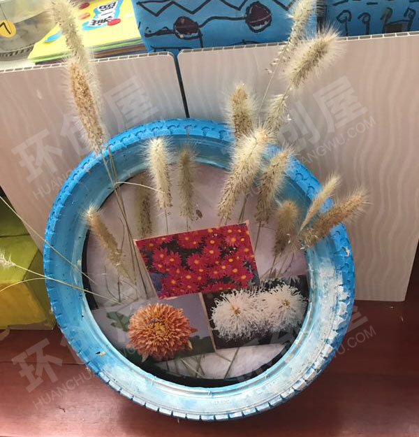 幼儿园窗台装饰秋天的味道图片