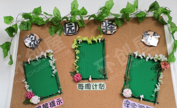 幼儿园各种各样风格家园联系栏图片