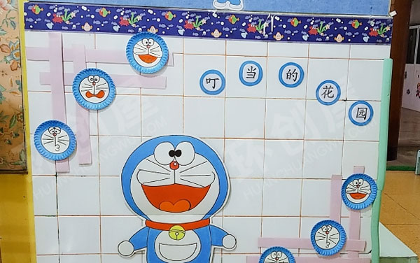幼儿园叮当猫家园联系栏图片