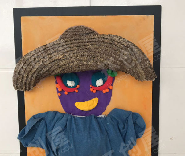幼儿园低结构材料作品展示图片