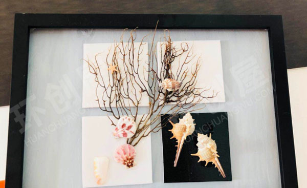 幼儿园贝壳主题作品展示图片
