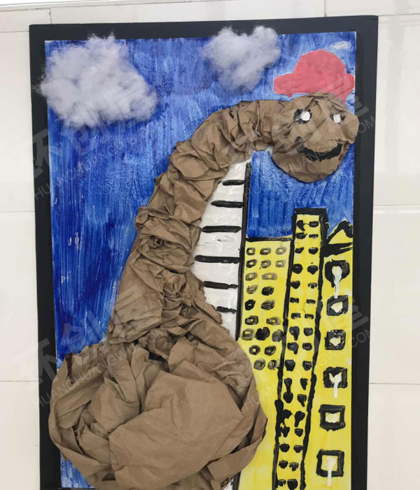 幼儿园低结构材料作品展示图片