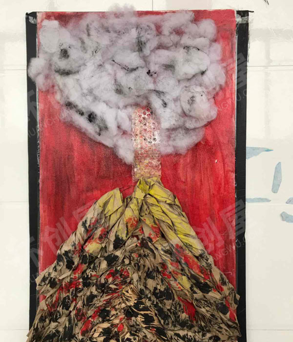 幼儿园低结构材料作品展示图片