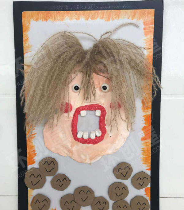 幼儿园低结构材料作品展示图片