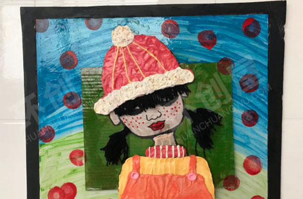 幼儿园低结构材料作品展示图片