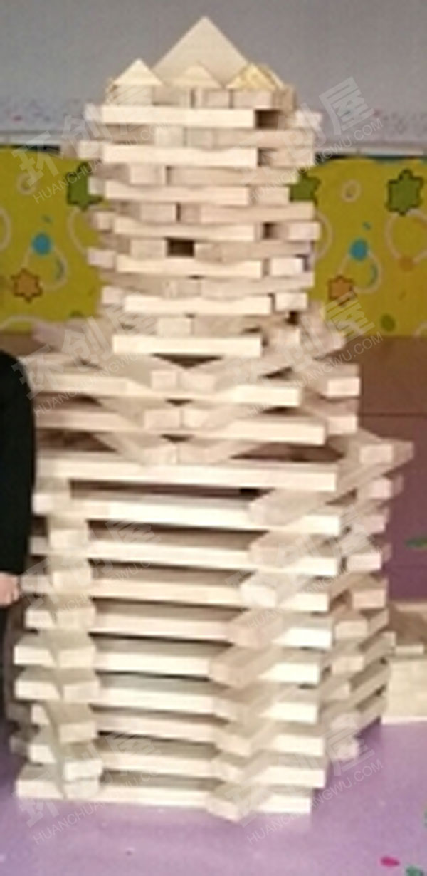 幼儿园建构区好看的建筑图片
