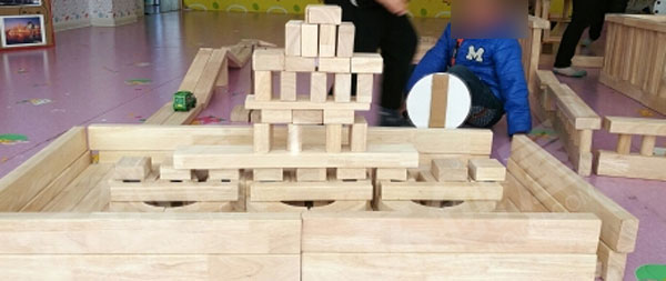 幼儿园建构区好看的建筑图片