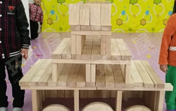 幼儿园建构区好看的建筑图片
