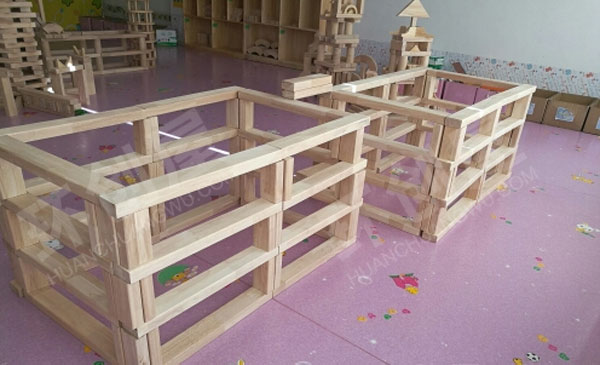 幼儿园建构区好看的建筑图片