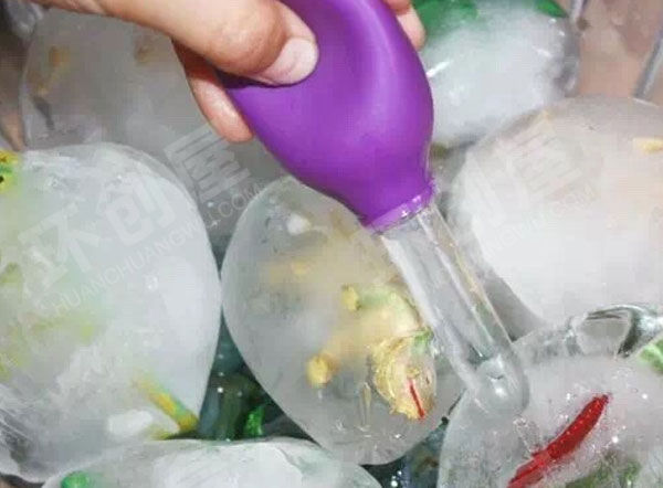 幼儿园科学区冰块有什么奥秘图片