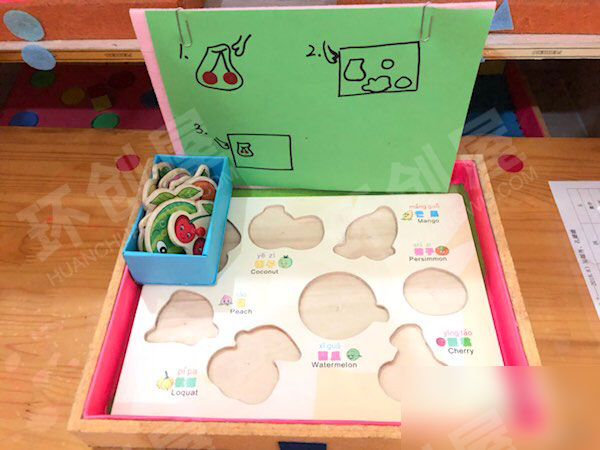 幼儿园益智区操作材料投放图片