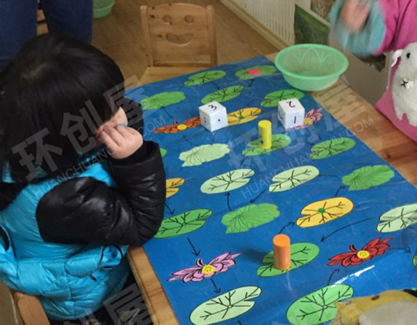 幼儿园益智区数量的认知环创图片