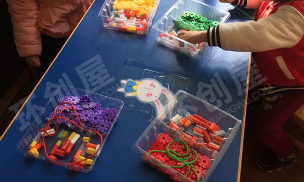 幼儿园益智区各种益智游戏自制材料图片