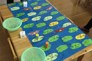幼儿园益智区数量的认知环创图片3张