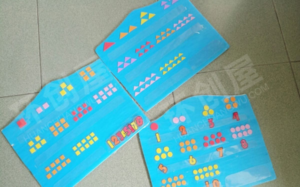 幼儿园益智区图形宝宝有多少图片