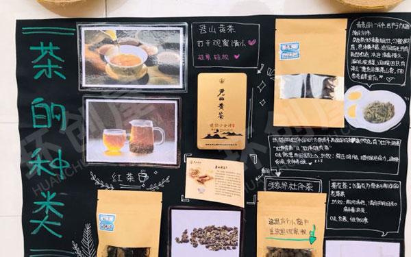 幼儿园茶叶探索记主题墙图片