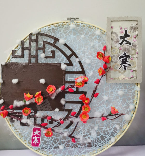 幼儿园二十四节气墙面布置环创图片