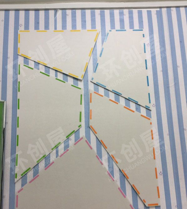 幼儿园小清新风格简约大方墙面布置图片