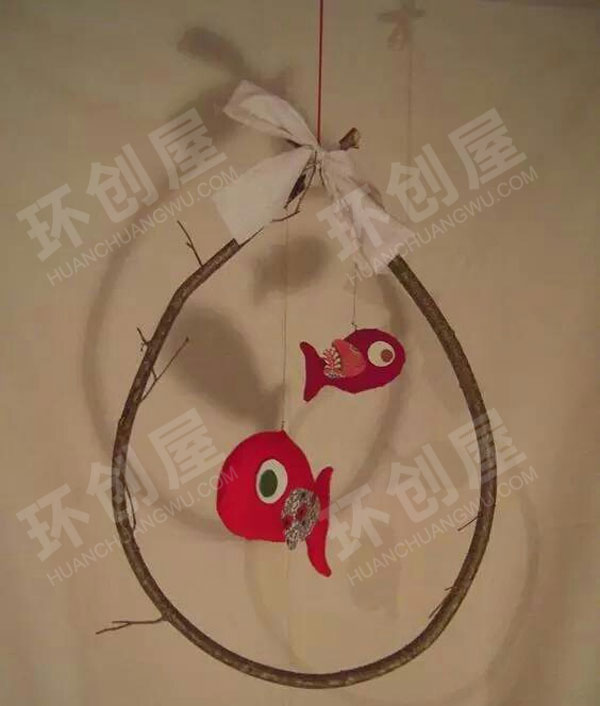 幼儿园小鱼挂饰图片