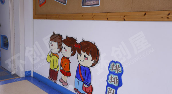 幼儿园走廊环创走进幼儿园图片